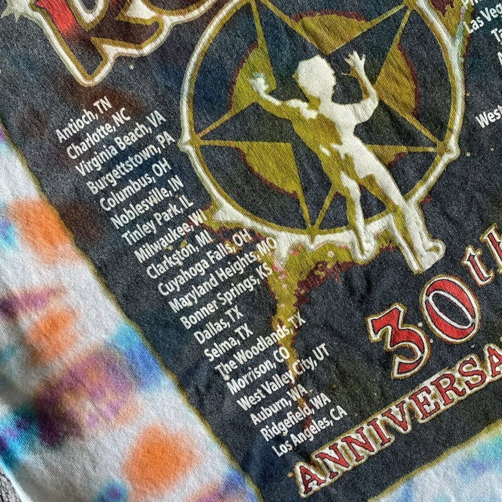 Rush 30th Anniversary Tie Dye Tour Tee - Picture 11 of 12